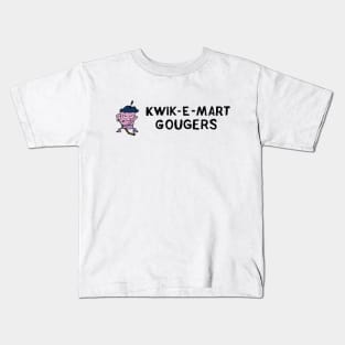 Kwik-E-Mart Gougers Kids T-Shirt